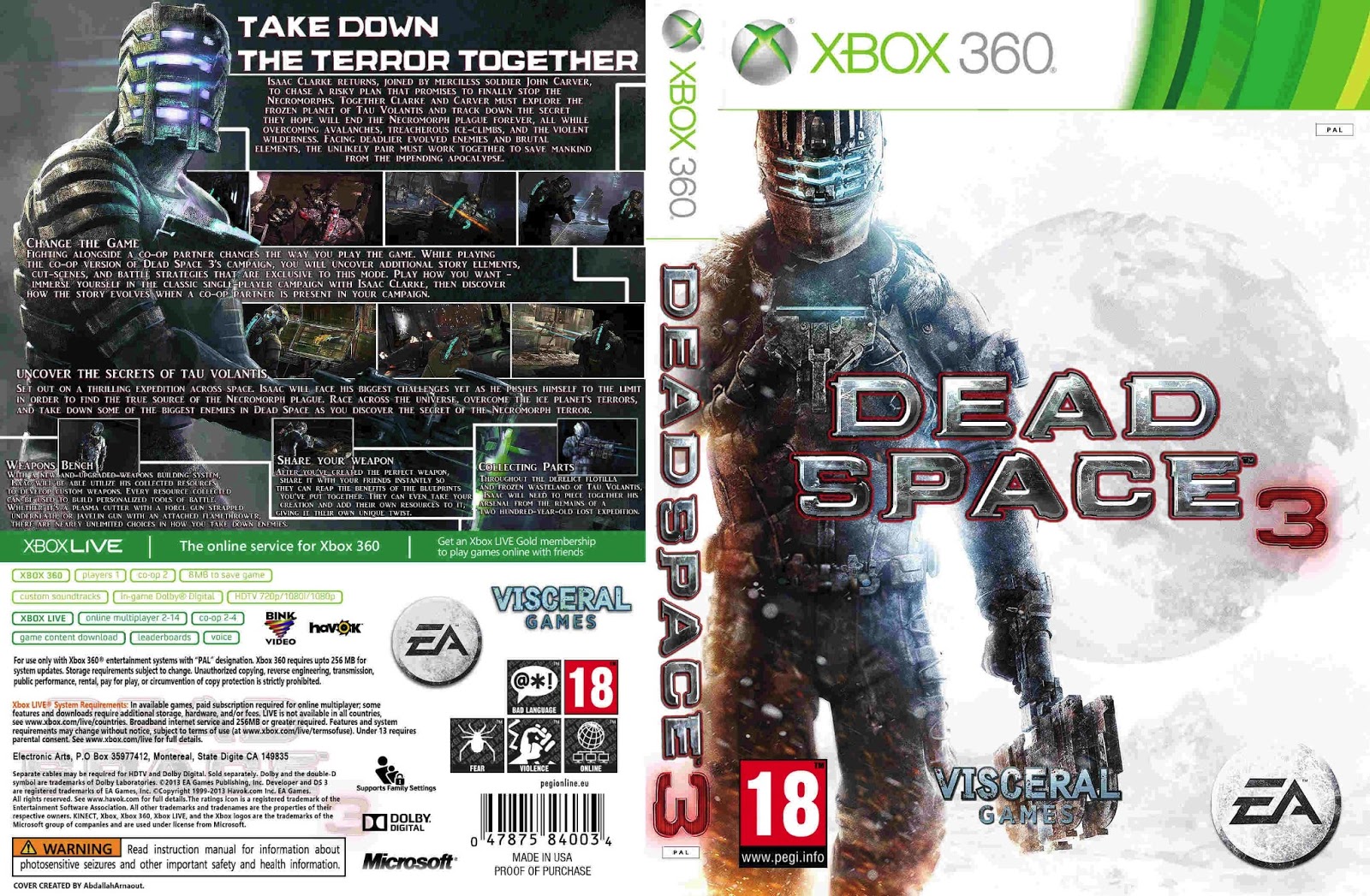 dead space 3 ps4 controllerpc